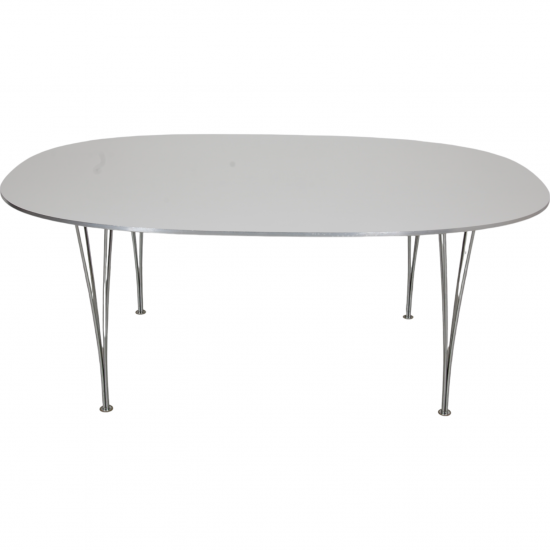 Piet Hein White super elipse table 120x180 Cm