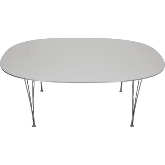 Piet Hein White super elipse table 120x180 Cm