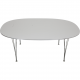 Piet Hein White super elipse table 120x180 Cm