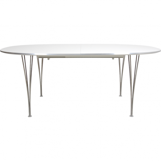 Piet Hein B619 dining table 180-120 Cm with extension plates