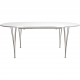 Piet Hein B619 dining table 180-120 Cm with extension plates