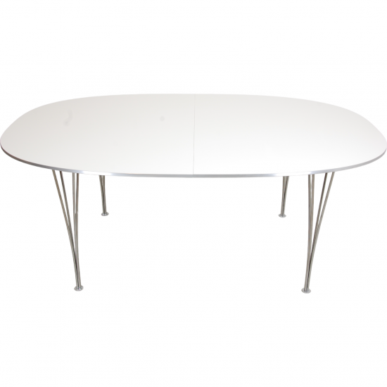 Piet Hein B619 dining table 180-120 Cm with extension plates