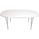 Piet Hein B619 dining table 180-120 Cm with extension plates