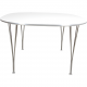 Piet Hein B619 dining table 180-120 Cm with extension plates