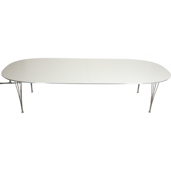 Piet Hein B619 dining table 180-120 Cm with extension plates