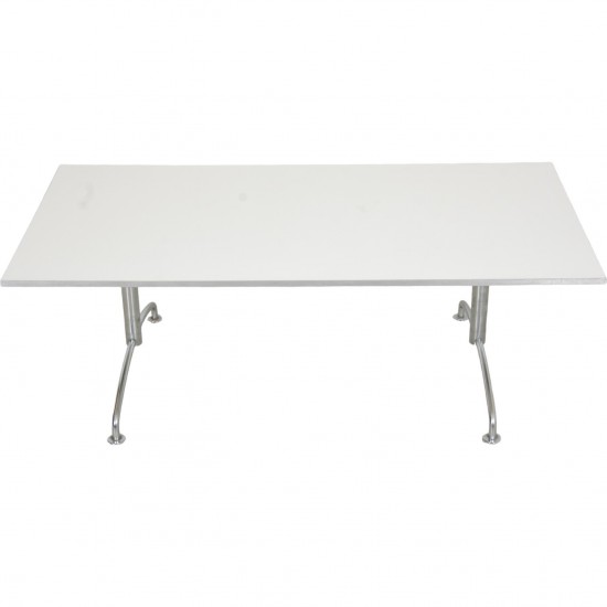 Piet Hein square coffee table white