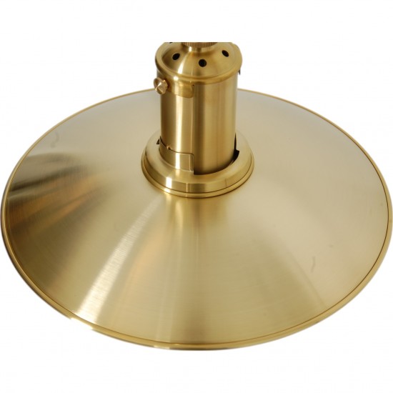 Poul Henningsen PH3/3 pendant of brass