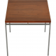 Knud Joos table of rosewood 42x42 Cm