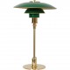 Poul Henningsen PH 3/2 table lamp with green shades