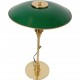 Poul Henningsen PH 3/2 table lamp with green shades