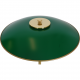 Poul Henningsen Ph 3/2 table lamp with green metal shades