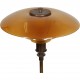 Poul Henningsen PH3/2 tablelamp with amber glass shades