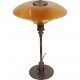 Poul Henningsen PH3/2 tablelamp with amber glass shades