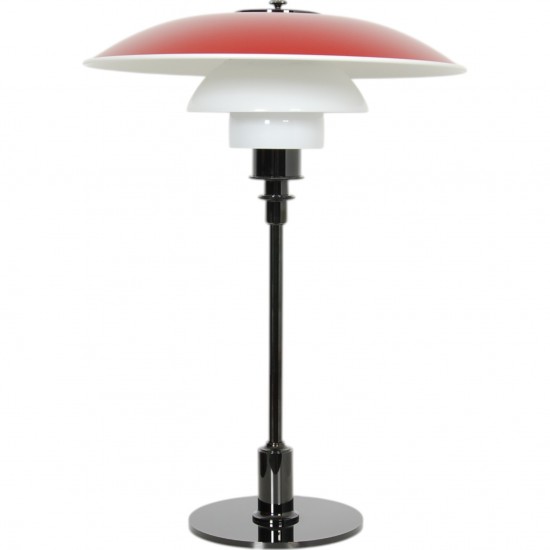 Poul Henningsen red PH3½.2½ table lamp