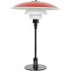 Poul Henningsen red PH3½.2½ table lamp