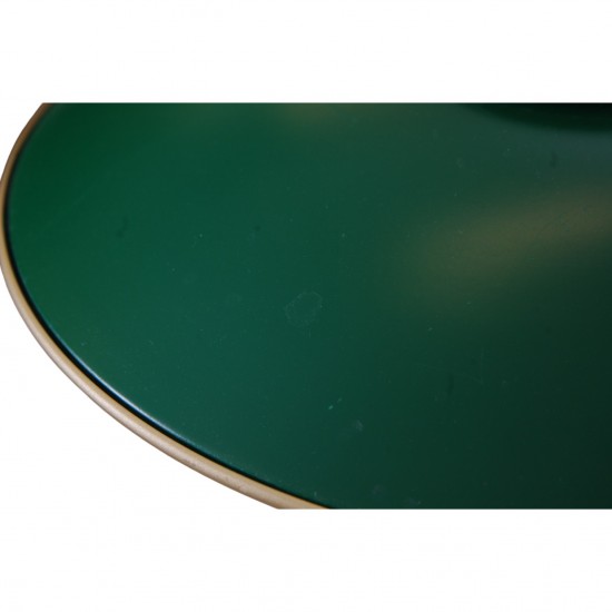 Poul Henningsen PH3/2 with green shades and browned brass