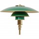 Poul Henningsen PH 3/2 table lamp with green shades