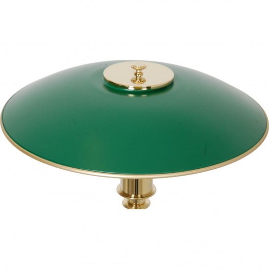 Poul Henningsen PH 3/2 table lamp with green shades