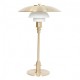 oul Henningsen new 3/2 table lamp of brass and opal glass