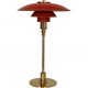 Poul Henningsen red PH3/2 table lamp