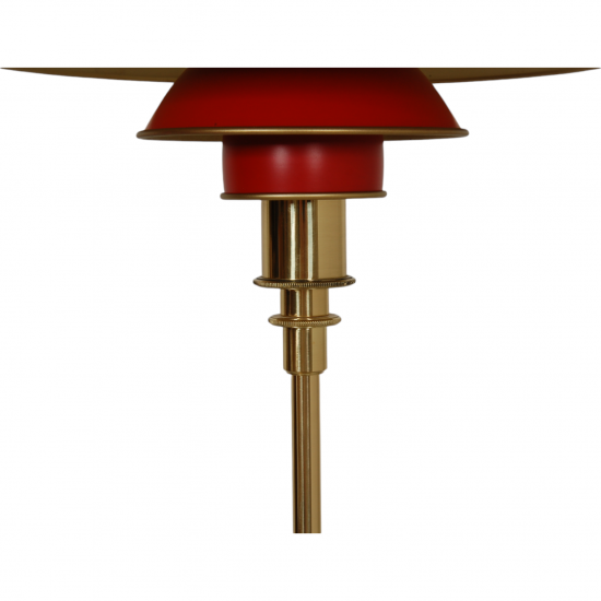 Poul Henningsen red PH3/2 table lamp