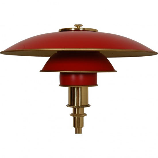 Poul Henningsen red PH3/2 table lamp