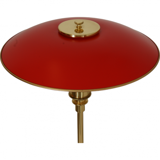 Poul Henningsen red PH3/2 table lamp