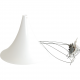 Poul Henningsen White Artichoke lamp Ø74 Cm 81