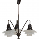 Poul Henningsen three-armed Emperor Chandelier PH-2/2