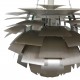 Poul Henningsen steel Artichoke lamp 72 Cm