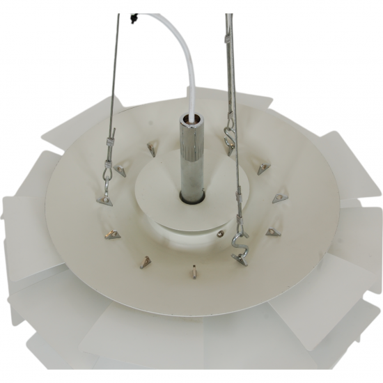 Poul Henningsen white Artichoke lamp 48 Cm