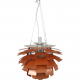 Poul Henningsen copper Artichoke lamp 60 Cm