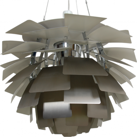 Poul Henningsen LED 60cm Steel artichoke lamp