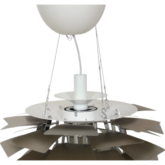 Poul Henningsen LED 60cm Steel artichoke lamp