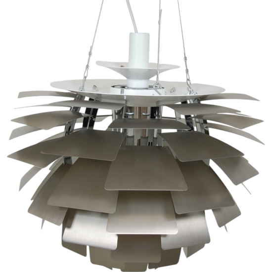 Poul Henningsen LED 60cm Steel artichoke lamp