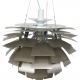 Poul Henningsen LED 60cm Steel artichoke lamp