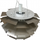 Poul Henningsen LED 60cm Steel artichoke lamp