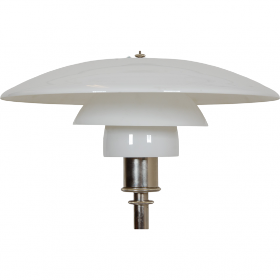 Poul Henningsen 4/3 nickel table lamp