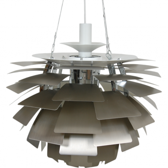 Poul Henningsen 60 Cm steel Artichoke lamp