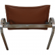 Poul Kjærholm PK20 chair in brown leather