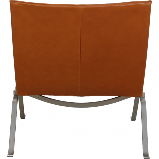 Poul Kjærholm PK-22 chair in cognac leather