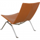 Poul Kjærholm PK-22 chair in cognac leather