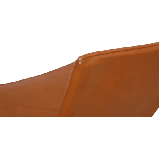 Poul Kjærholm PK-22 chair in cognac leather