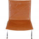 Poul Kjærholm PK-22 chair in cognac leather