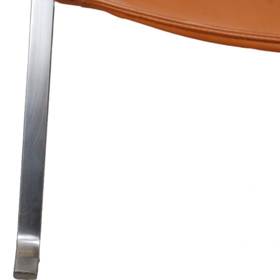 Poul Kjærholm PK-22 chair in cognac leather