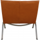 Poul Kjærholm PK-22 chair in cognac leather