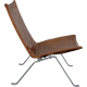 Poul Kjærholm PK22 chair in patinated cognac leather