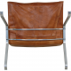 Poul Kjærholm PK22 chair in patinated cognac leather