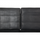 Poul Kjærholm PK-31/2 sofa i sort læder