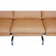 Poul Kjærholm 3.seater PK-31 sofa reupholstered in Nevada sand leather